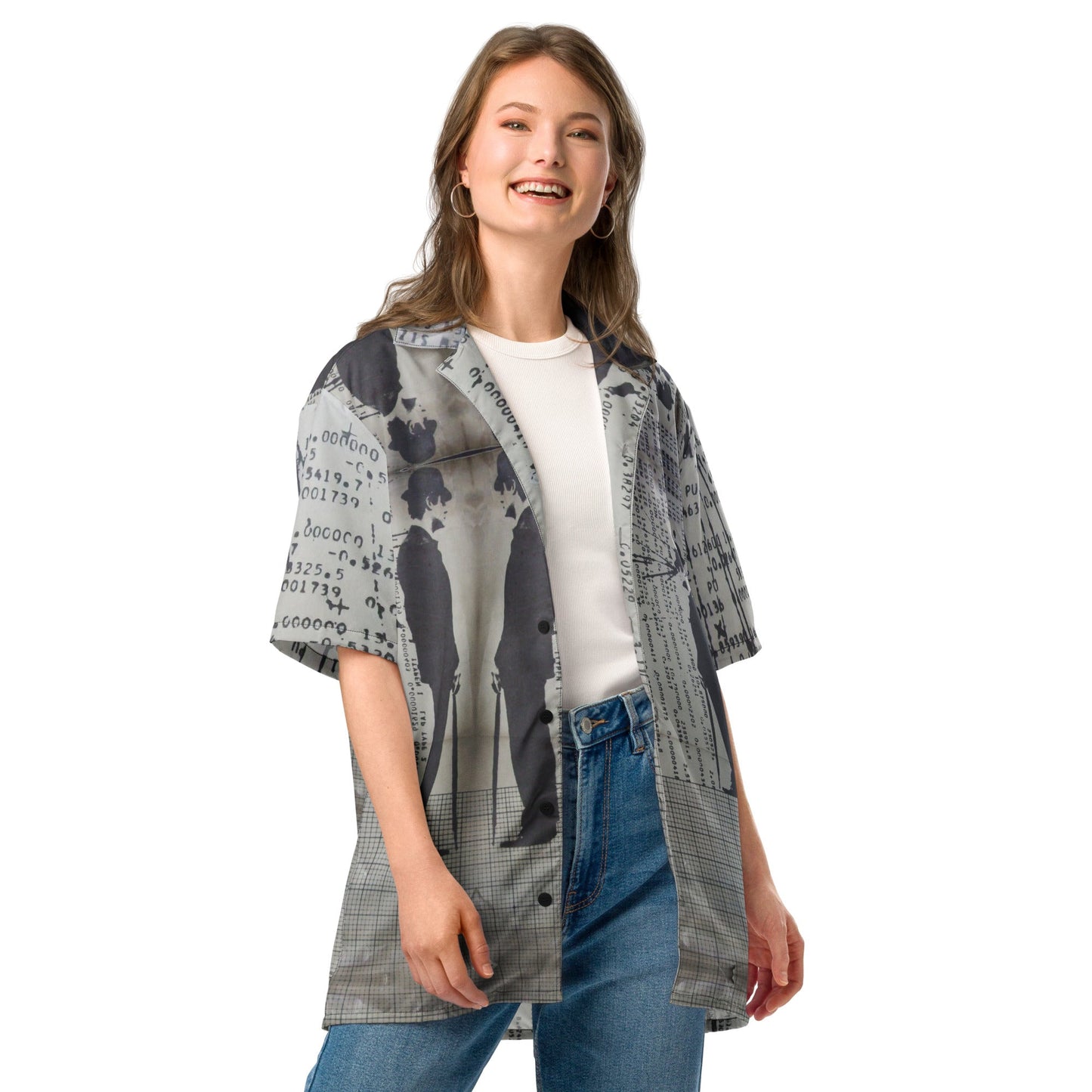 Peter Kennard City Gent - Unisex button shirt - Propaganda Department