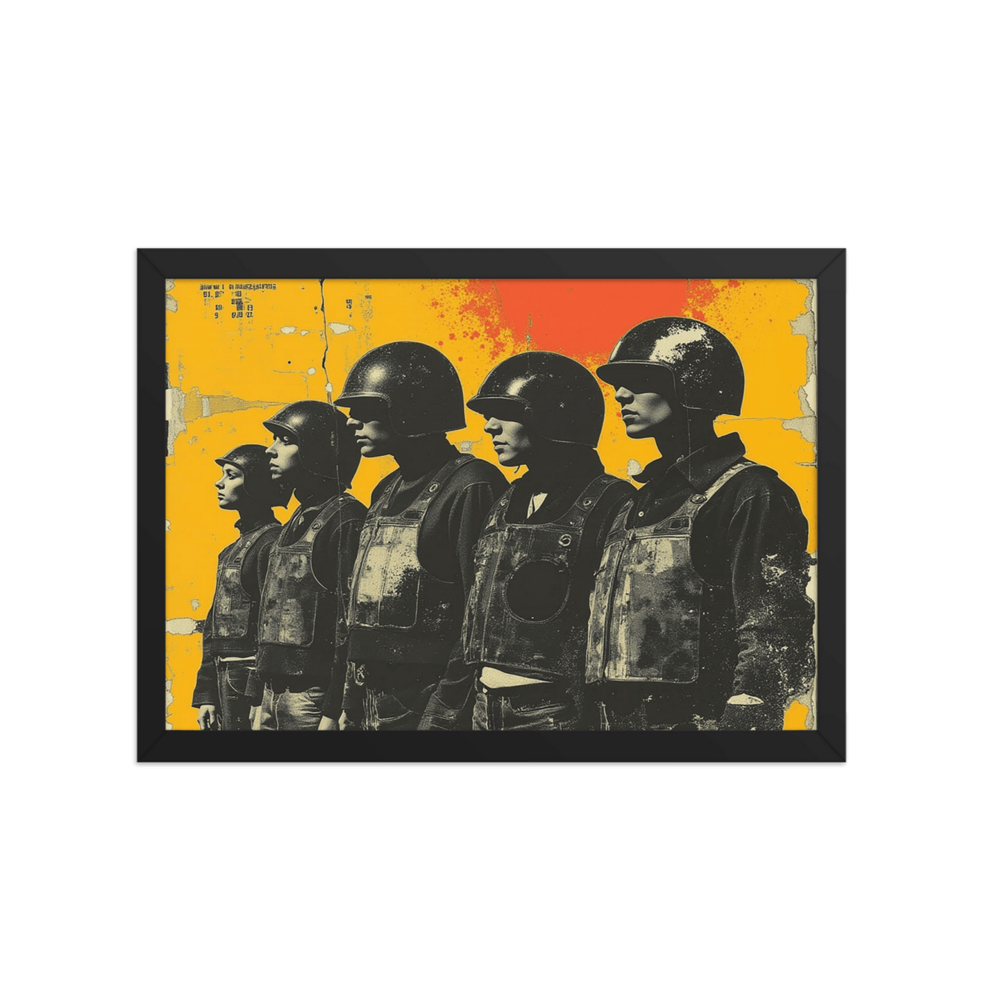 Control - Partisan Faction Framed Print - Propaganda Department