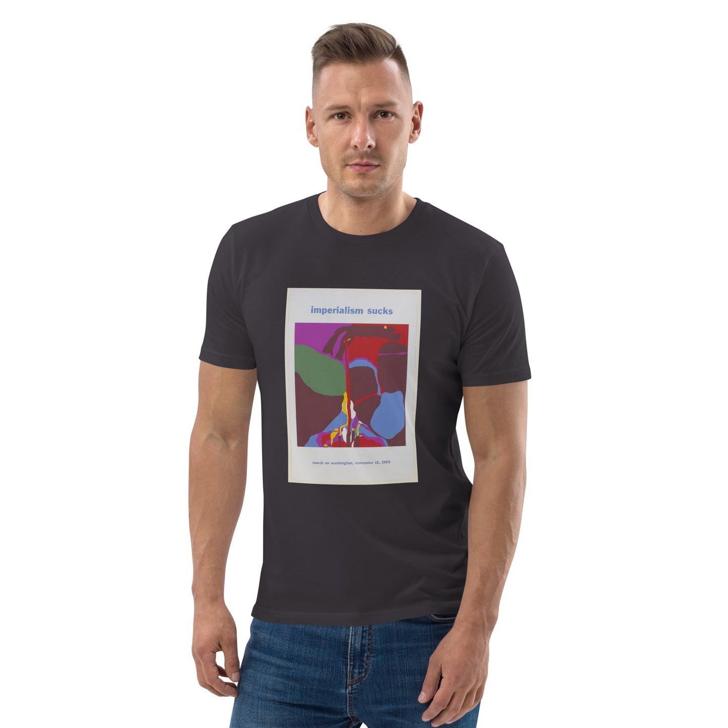 Imperialism Sucks - Unisex organic cotton t-shirt - Propaganda Department