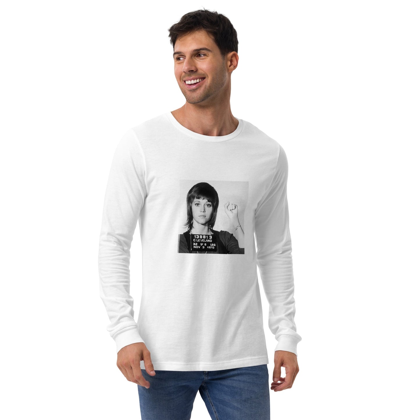 Jane Fonda - Unisex Long Sleeve Tee - Propaganda Department