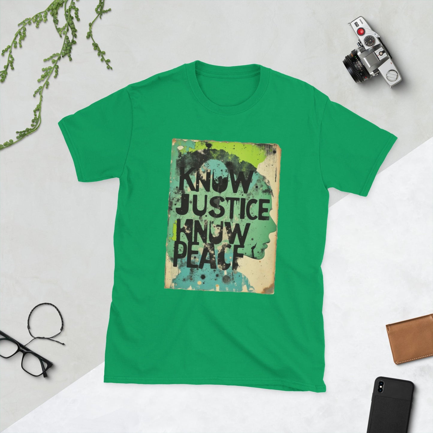 Know Justice Know Peace unisex t-shirt v2, Black Lives Matter slogan, Pen vs Sword
