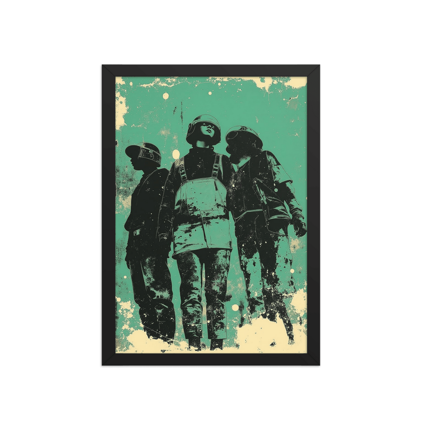 Revolution : Framed Partisan Framed Print - Propaganda Department