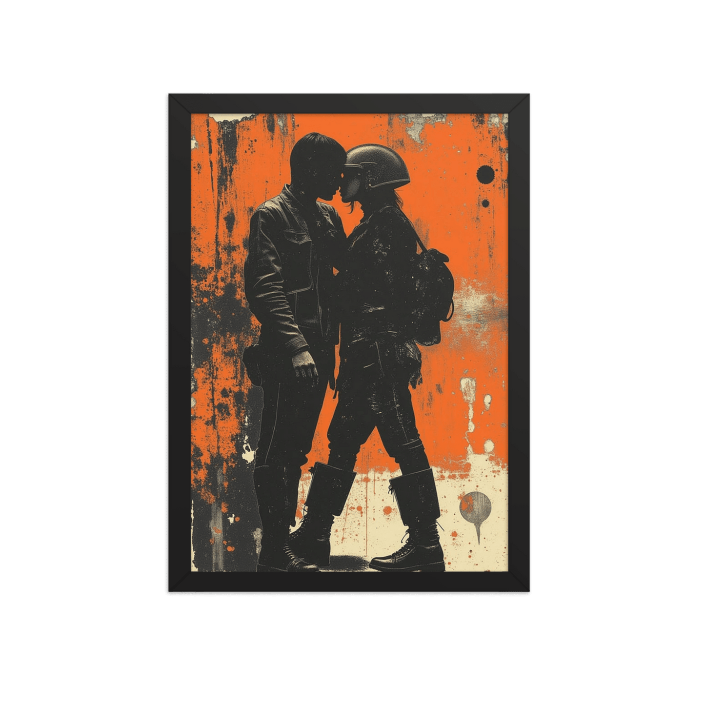 Together : Partisan Faction Framed Print - Propaganda Department