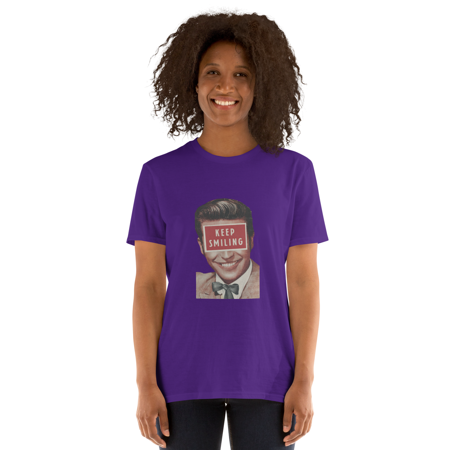 Keep Smiling - Short-Sleeve Unisex T-Shirt