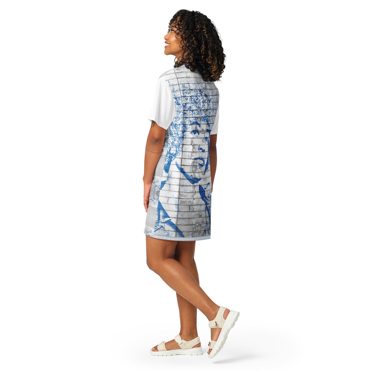 Angela Davis All - Over Print Dress - Propaganda Department