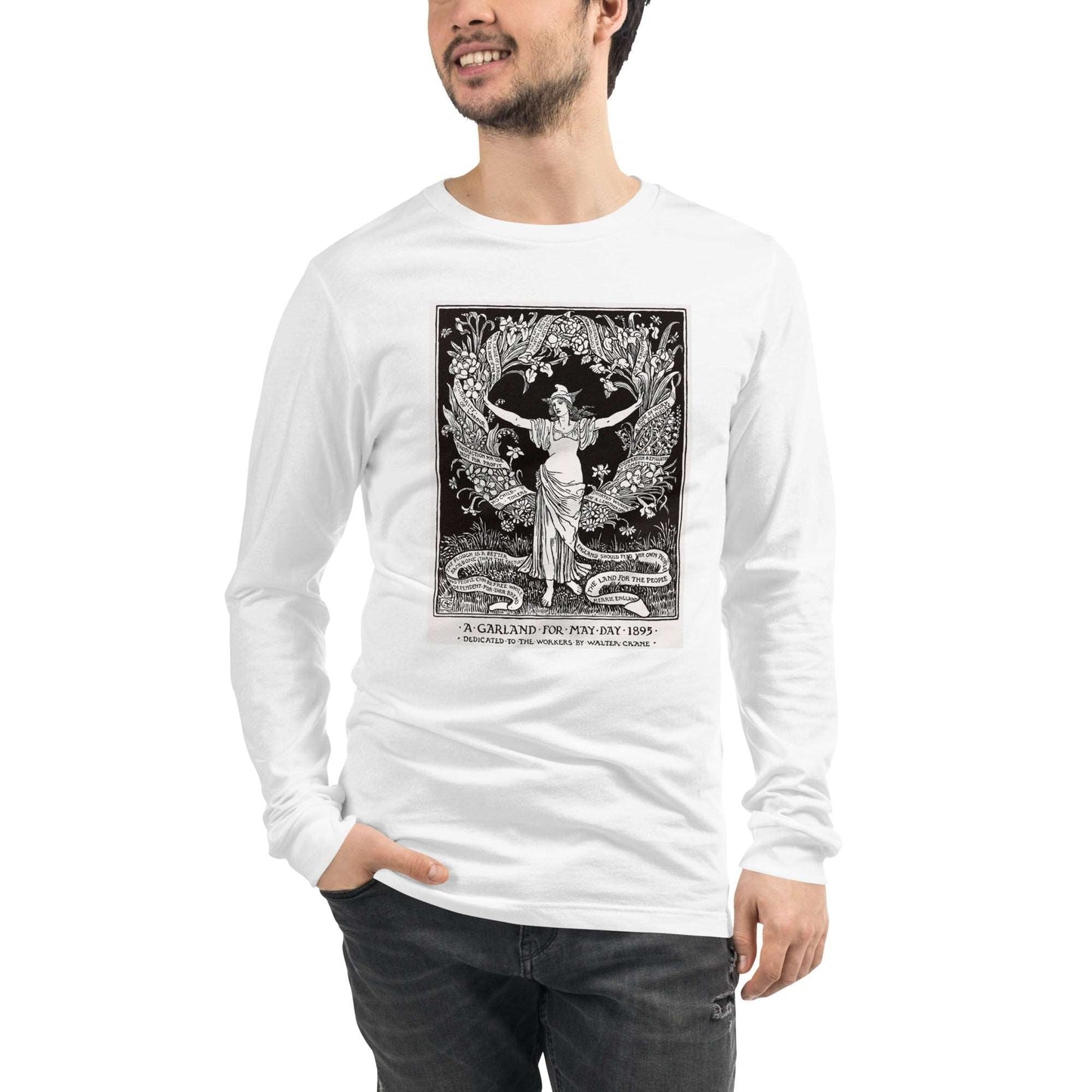 Walter Crane Workers - Unisex Long Sleeve Tee - Propaganda Department