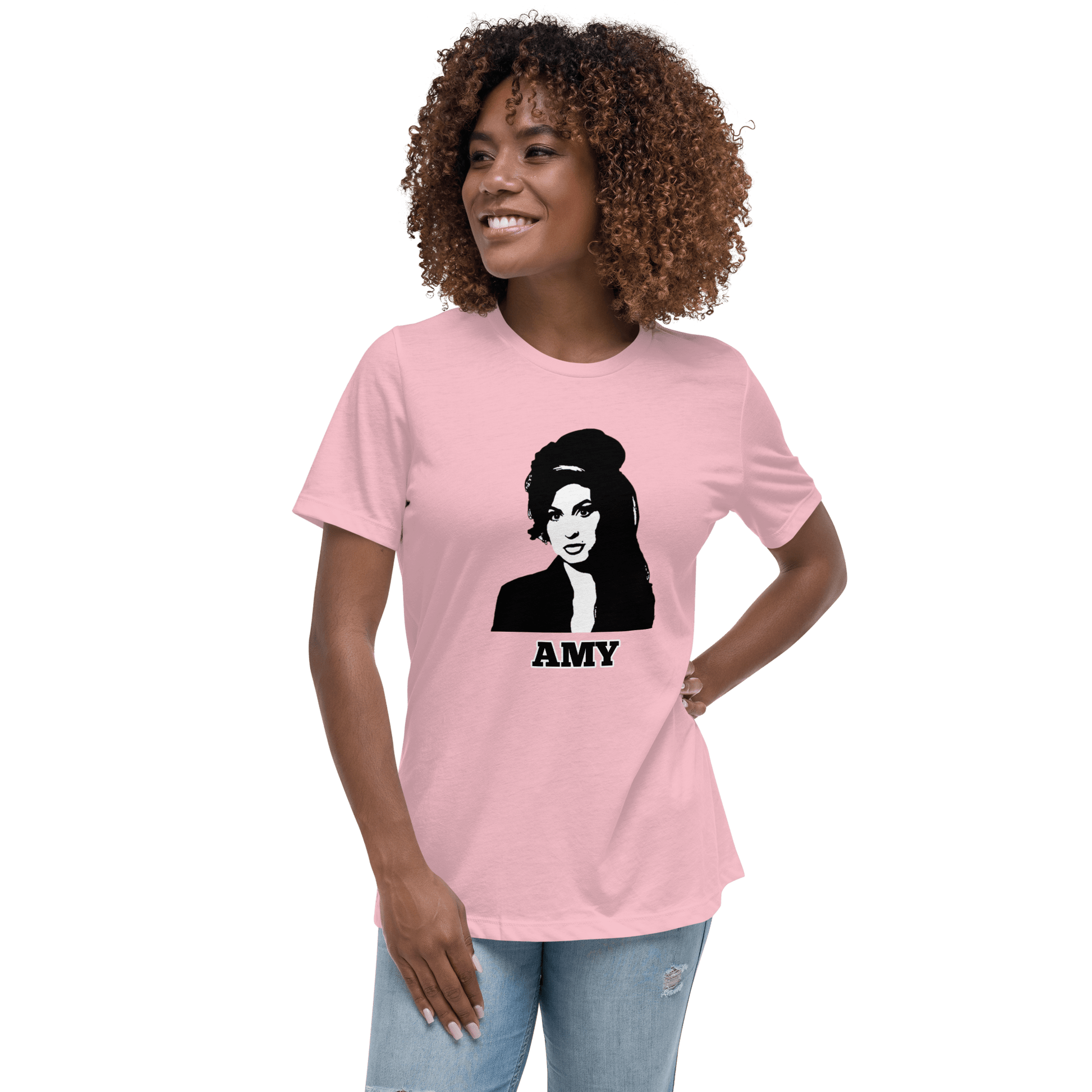 Amy - Amy Winehouse Women's Relaxed T-Shirt - Propaganda Department