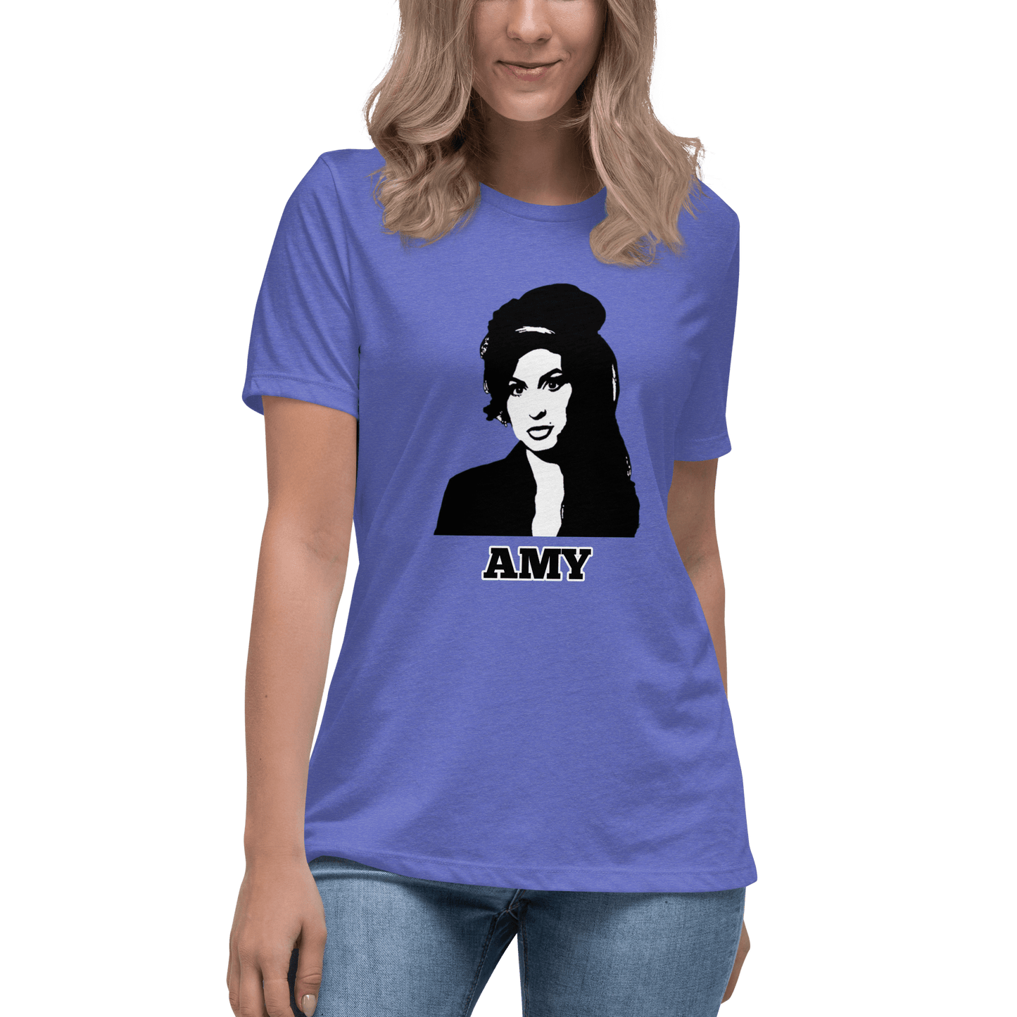 Amy - Amy Winehouse Women's Relaxed T-Shirt - Propaganda Department