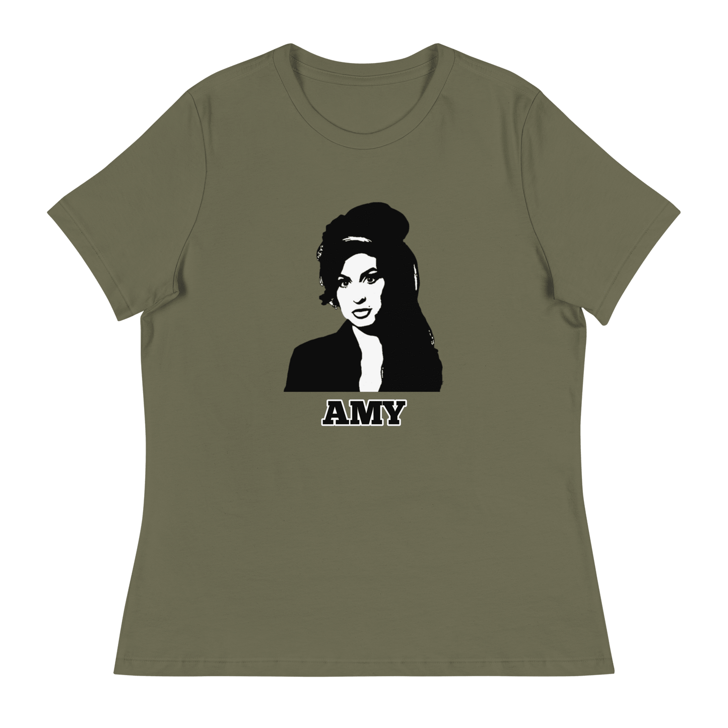 Amy - Amy Winehouse Women's Relaxed T-Shirt - Propaganda Department
