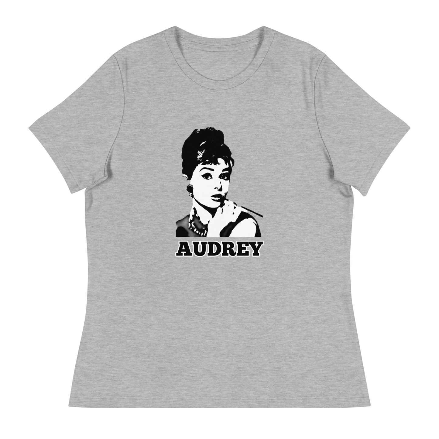 Audrey - Audrey Hepburn Women's Relaxed T-Shirt - Propaganda Department