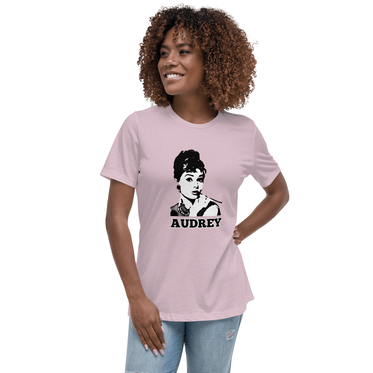 Audrey - Audrey Hepburn Women's Relaxed T-Shirt - Propaganda Department