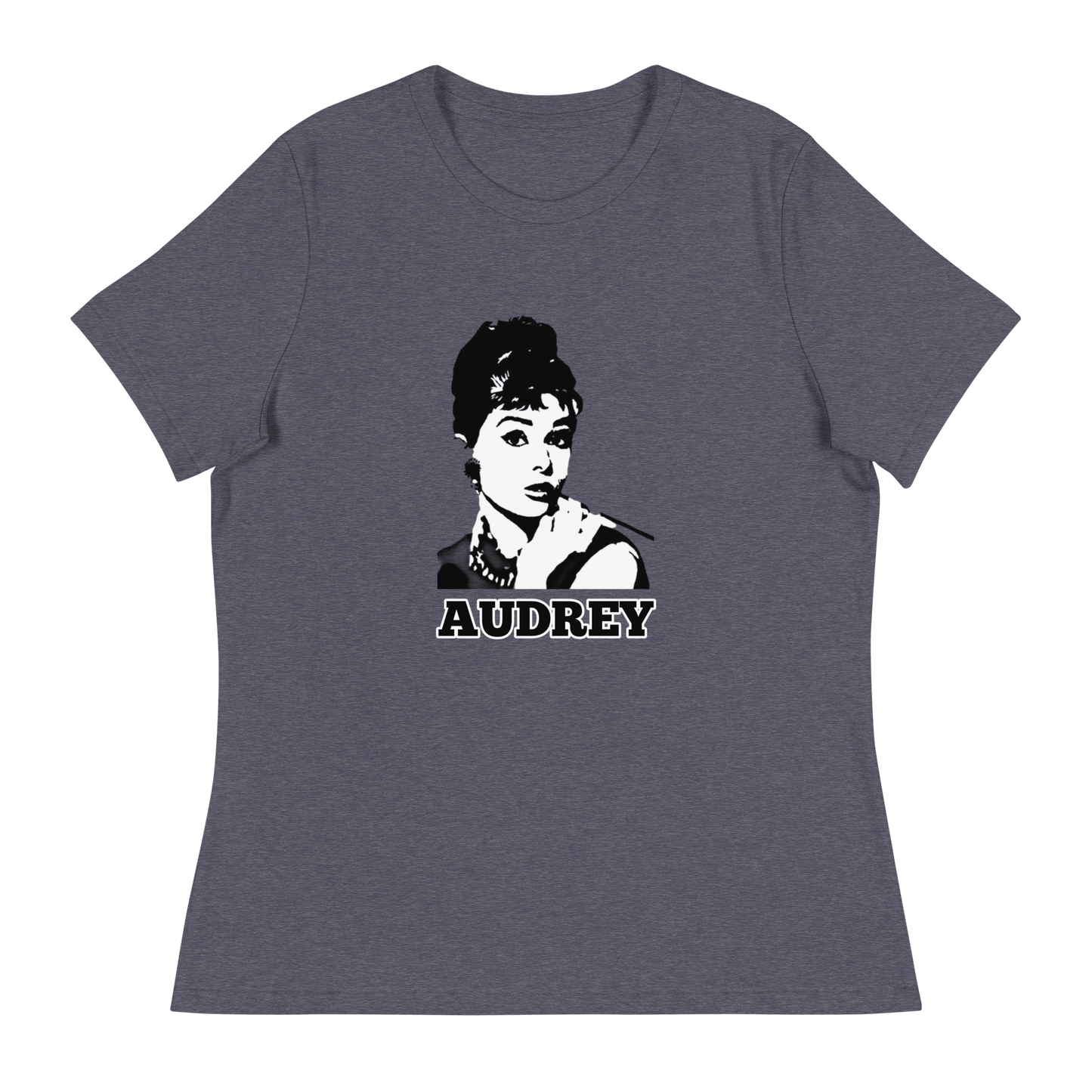 Audrey - Audrey Hepburn Women's Relaxed T-Shirt - Propaganda Department