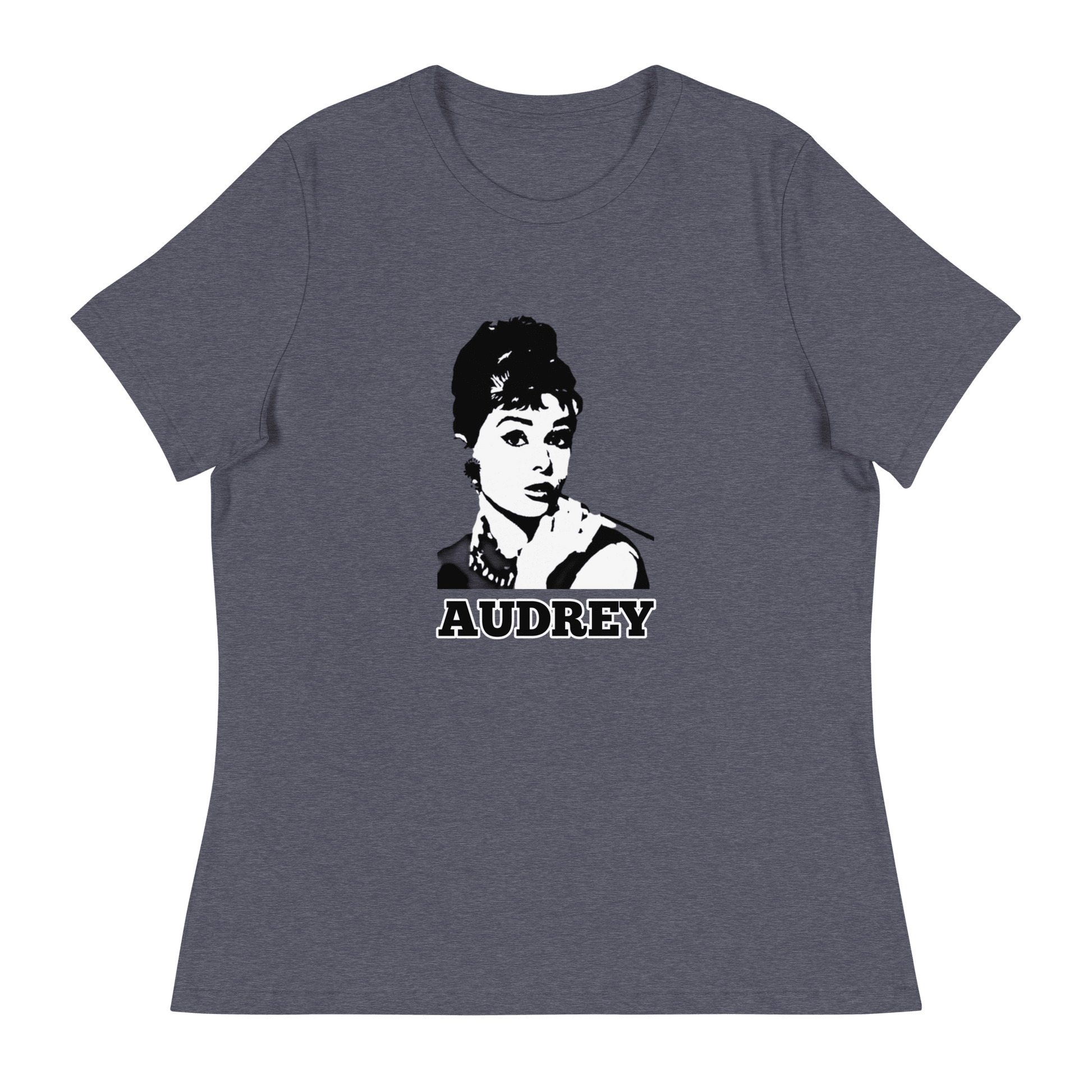 Audrey - Audrey Hepburn Women's Relaxed T-Shirt - Propaganda Department