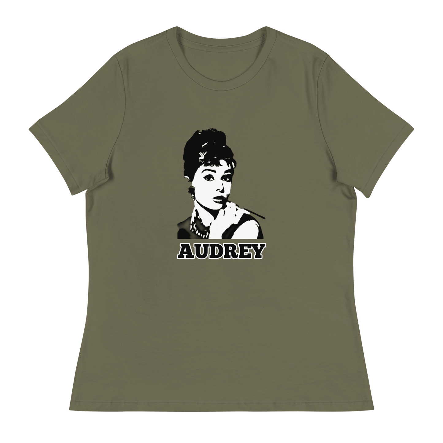 Audrey - Audrey Hepburn Women's Relaxed T-Shirt - Propaganda Department