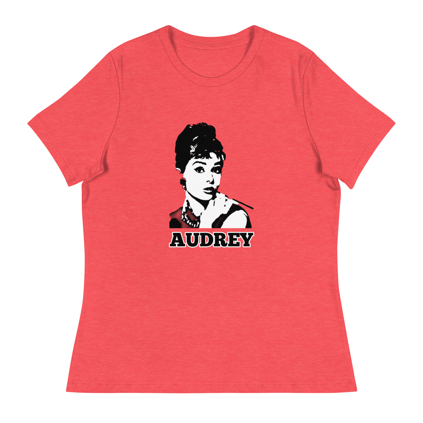 Audrey - Audrey Hepburn Women's Relaxed T-Shirt - Propaganda Department