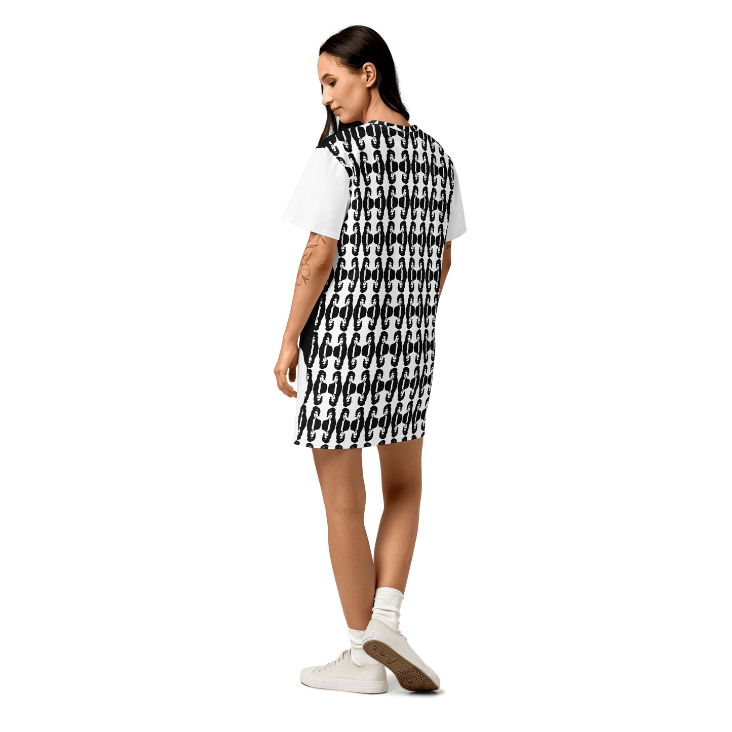 Be More Amy - Amy Winehouse Cotton t-shirt dress - Propaganda Department
