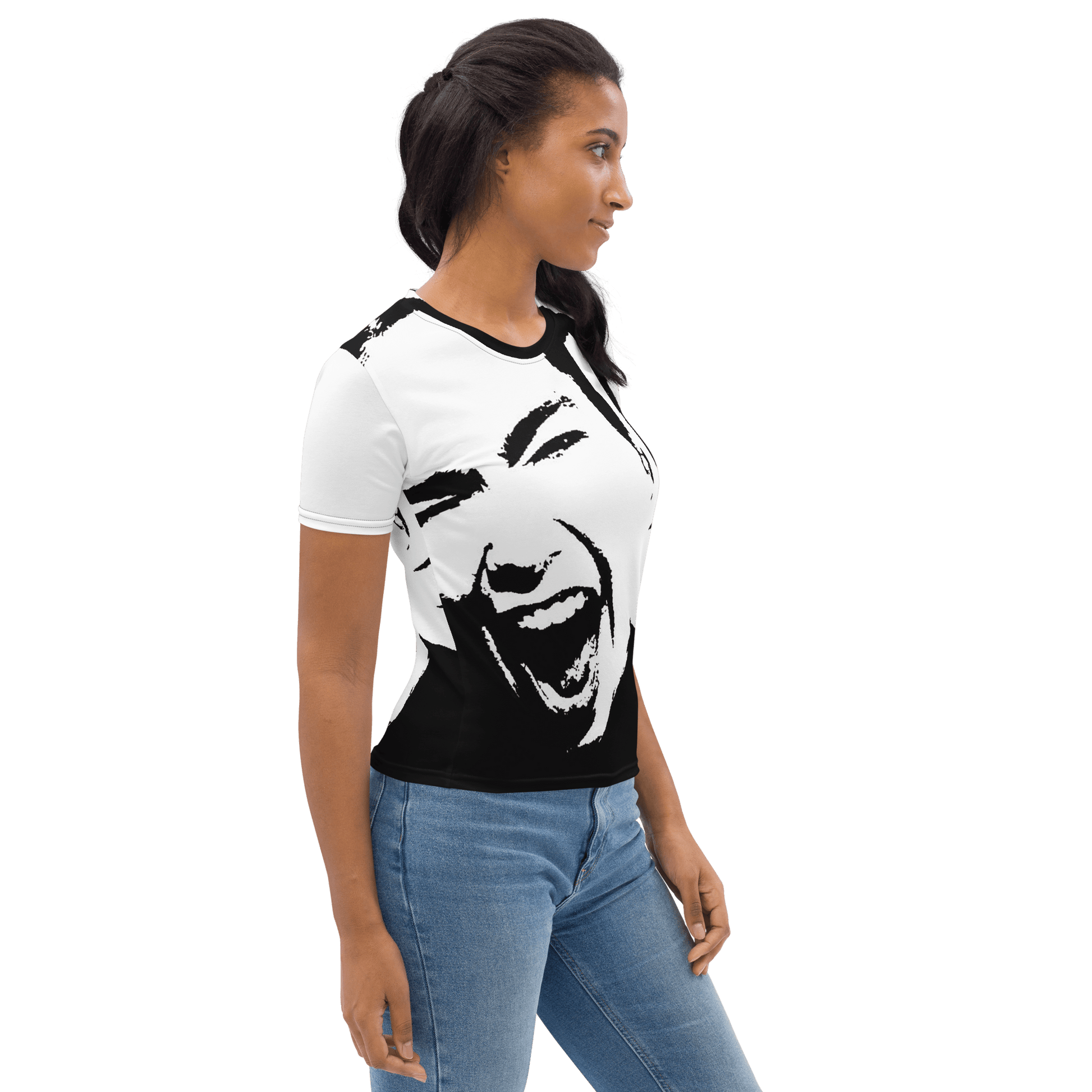 Be More Bjork - Björk Women's Crew Neck T-Shirt - Propaganda Department