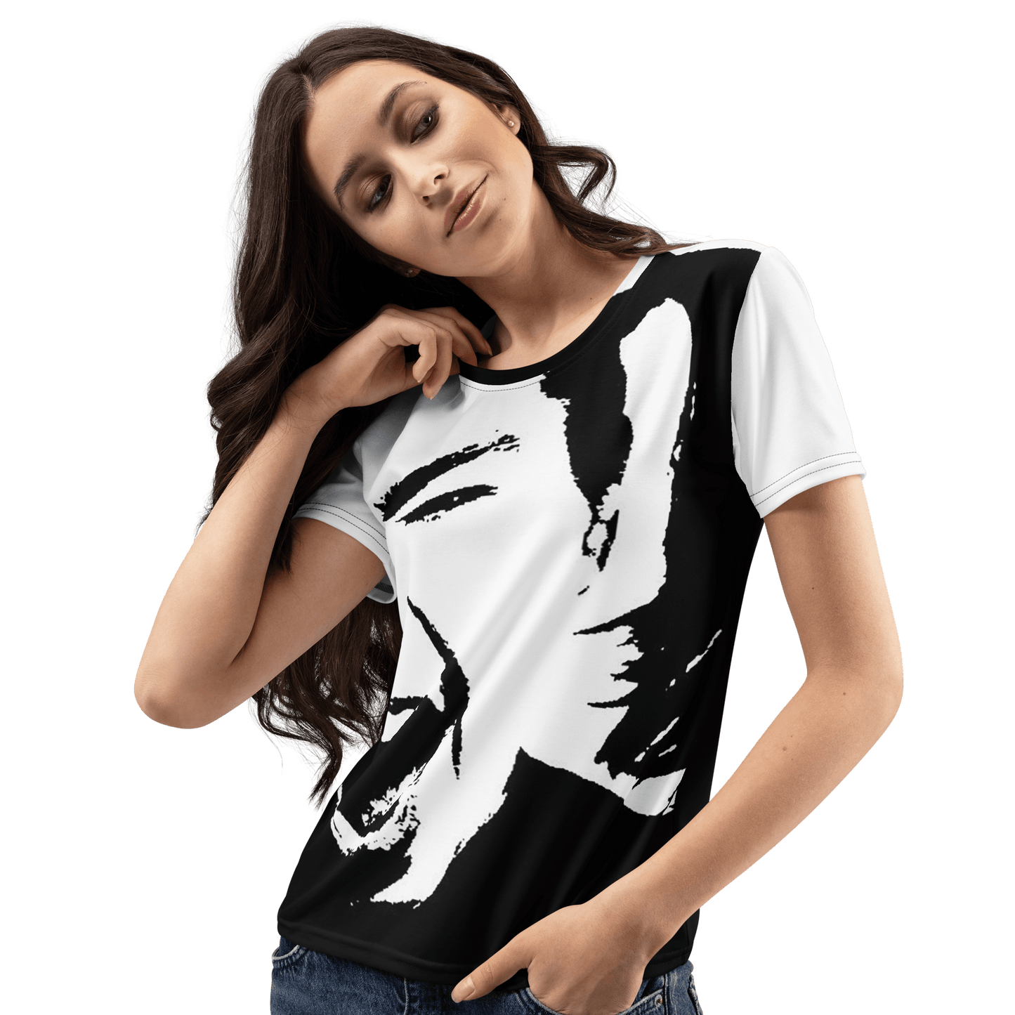 Be More Bjork - Björk Women's Crew Neck T-Shirt - Propaganda Department