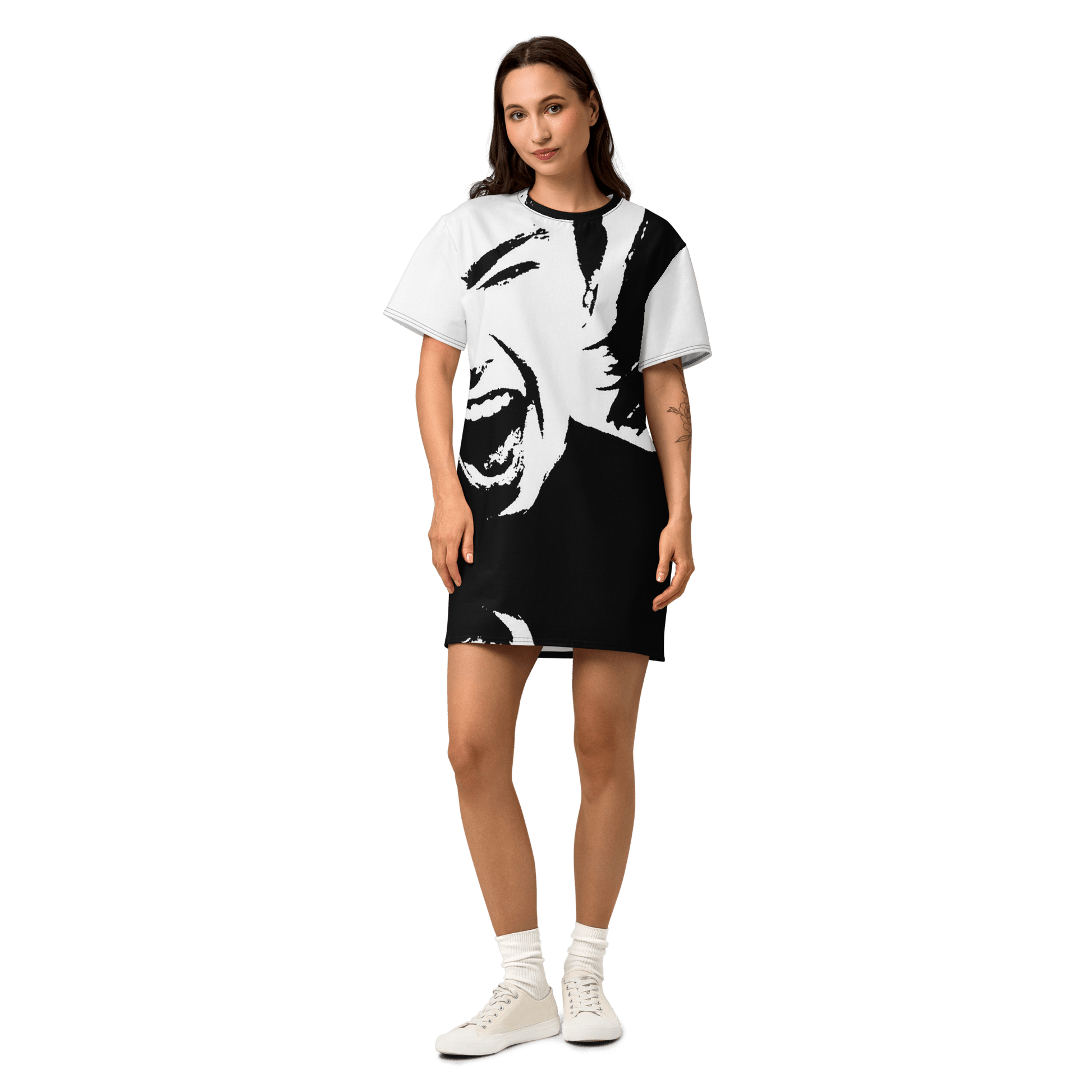 Be More Bjork - Cotton t-shirt dress - Propaganda Department