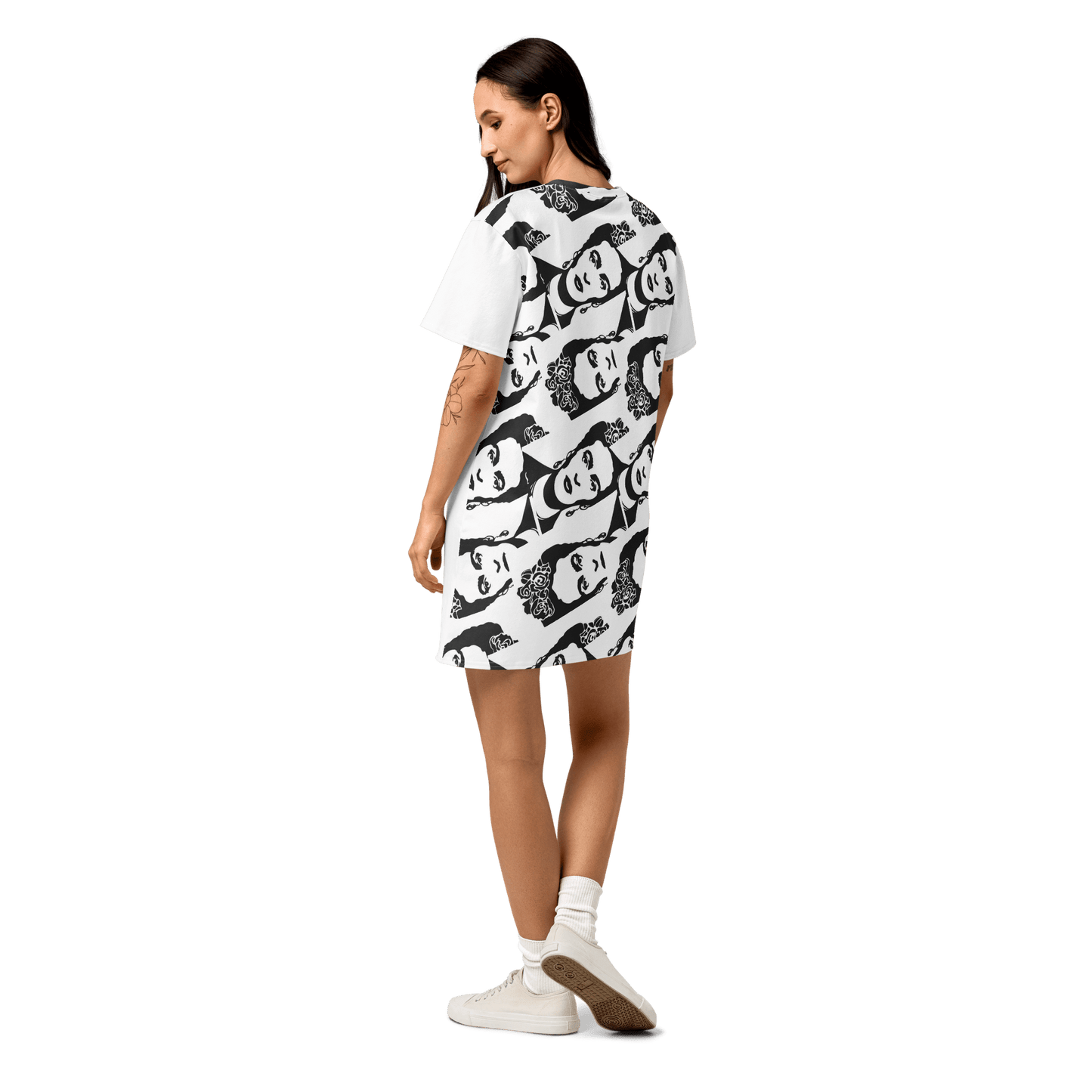 Be More Frida - Frida Kahlo Cotton t-shirt dress - Propaganda Department