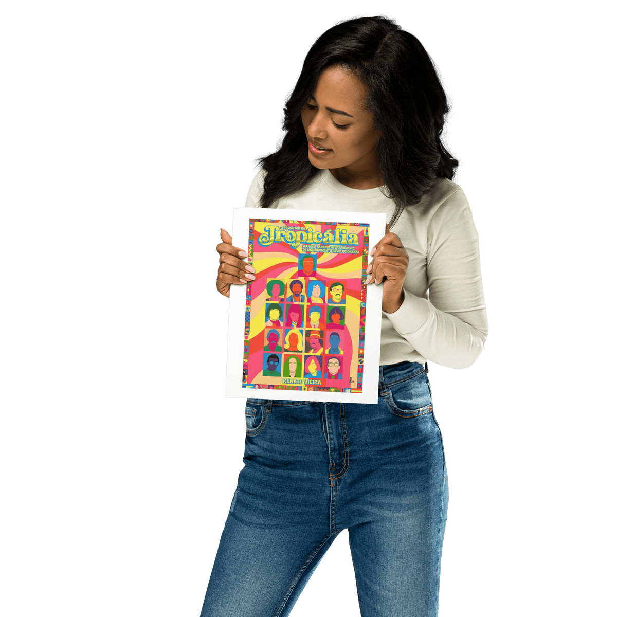Brazilian Tropicália Music Movement Poster Print