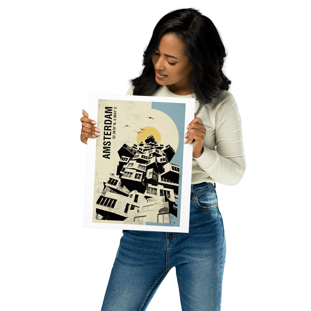 Brutalism - Amsterdam Poster - Print - Propaganda Department