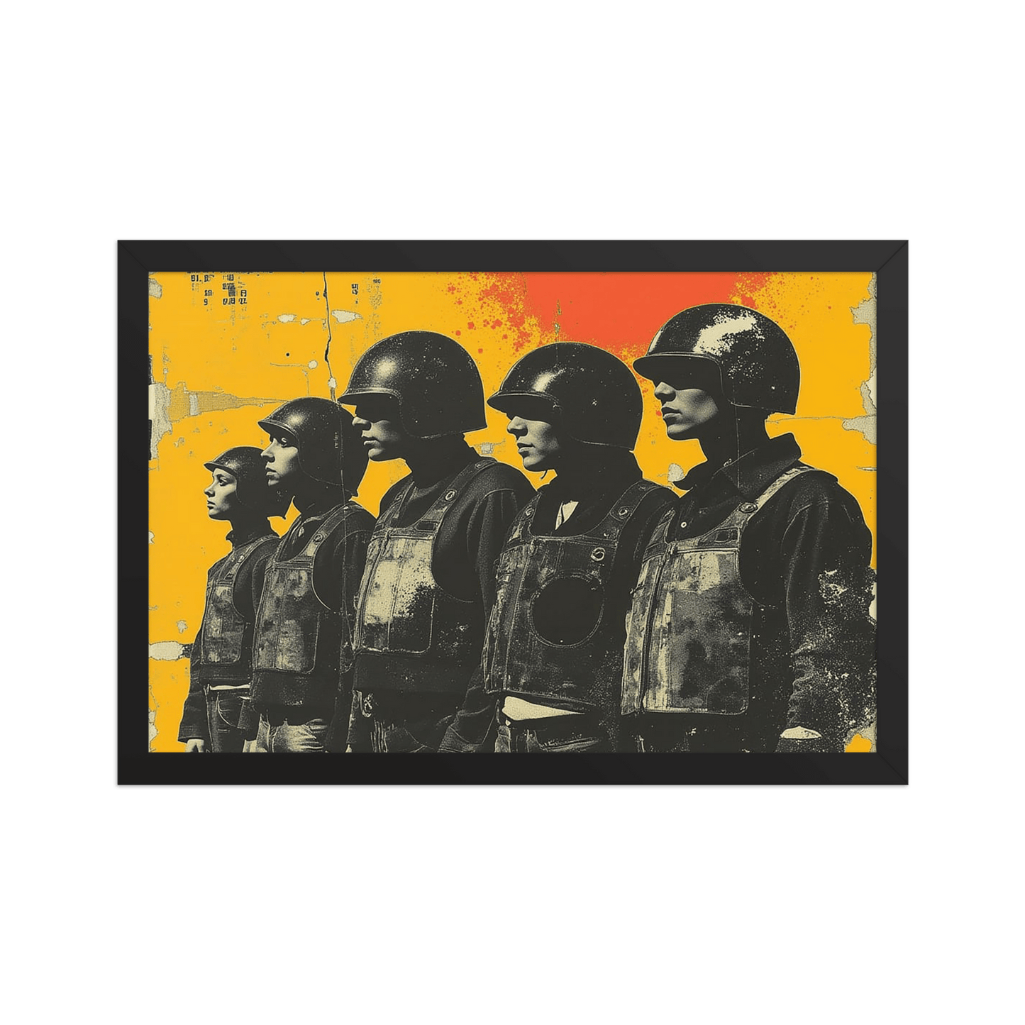 Control - Partisan Faction Framed Print - Propaganda Department