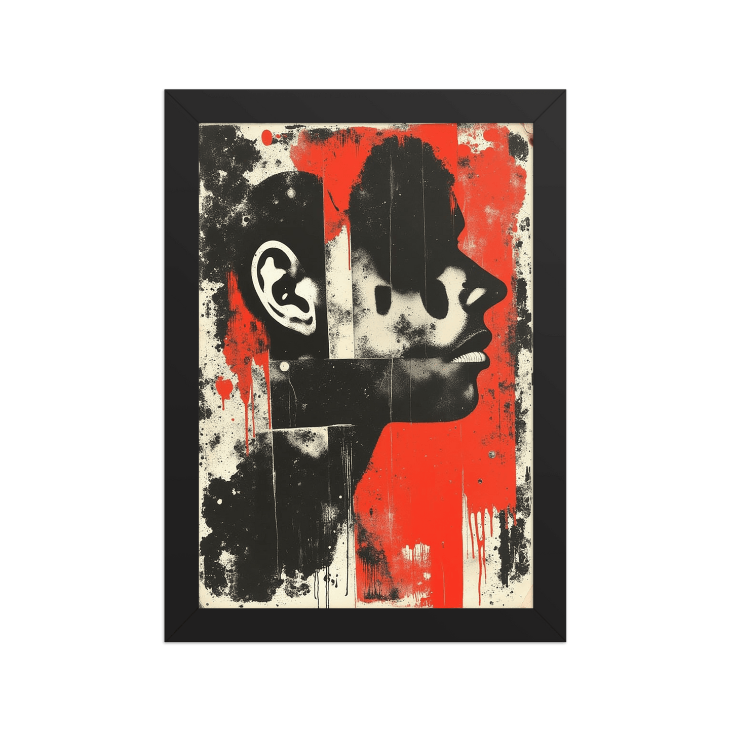 Control - Framed Partisan Print - Propaganda Department