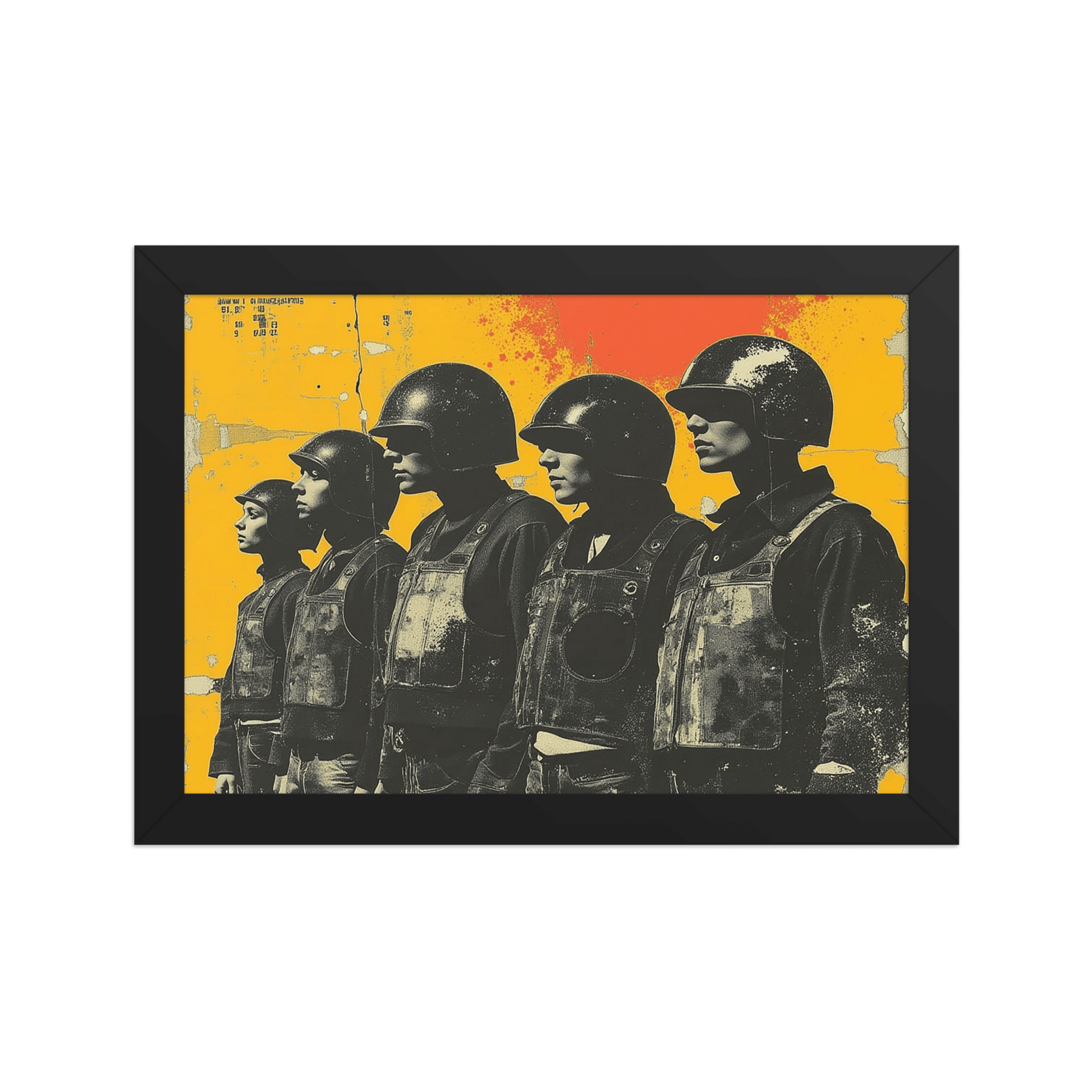 Control - Partisan Faction Framed Print - Propaganda Department