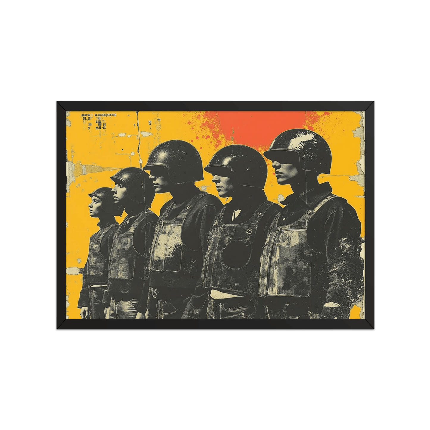 Control - Partisan Faction Framed Print - Propaganda Department