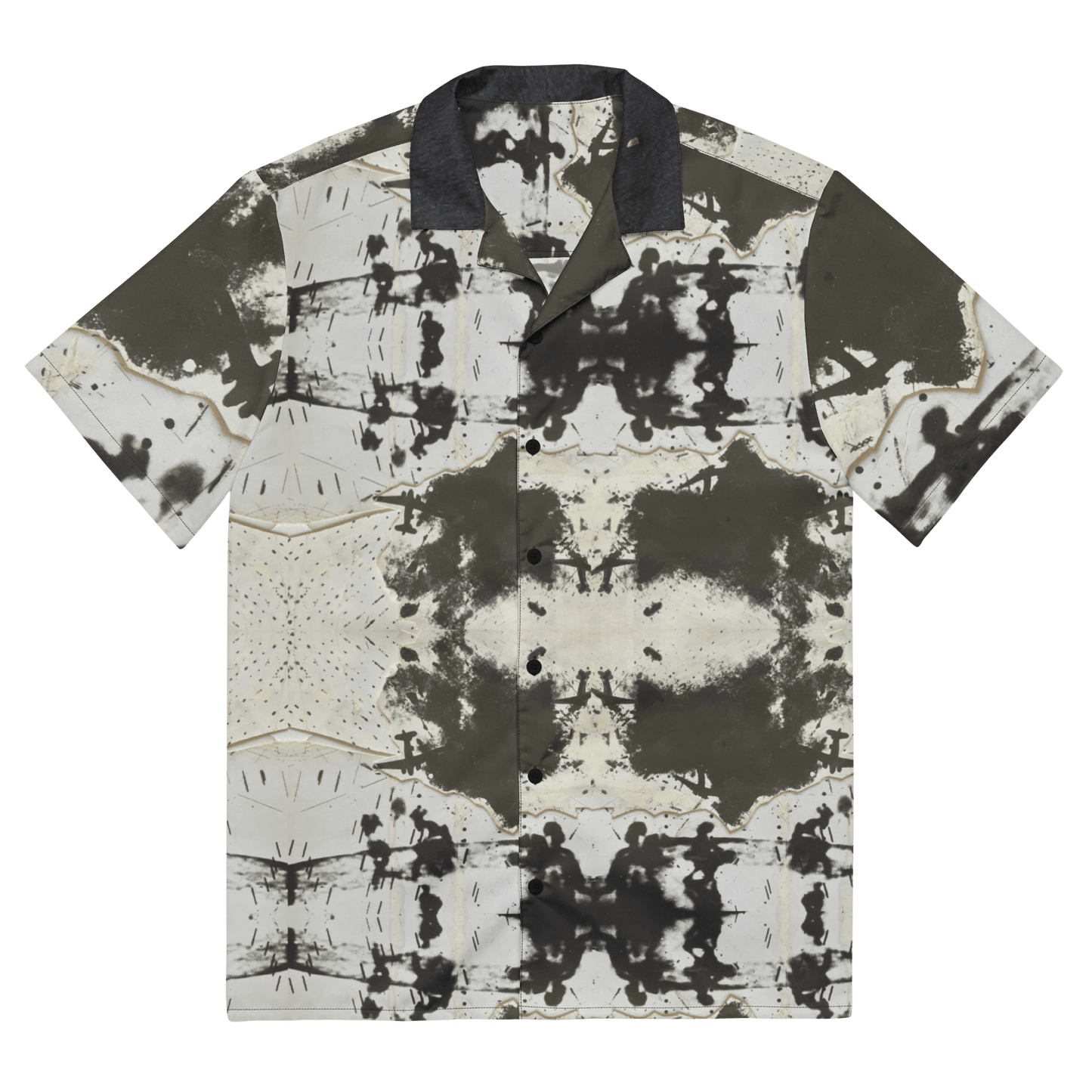 Peter Kennard Destruction Lines - Unisex button shirt - Propaganda Department