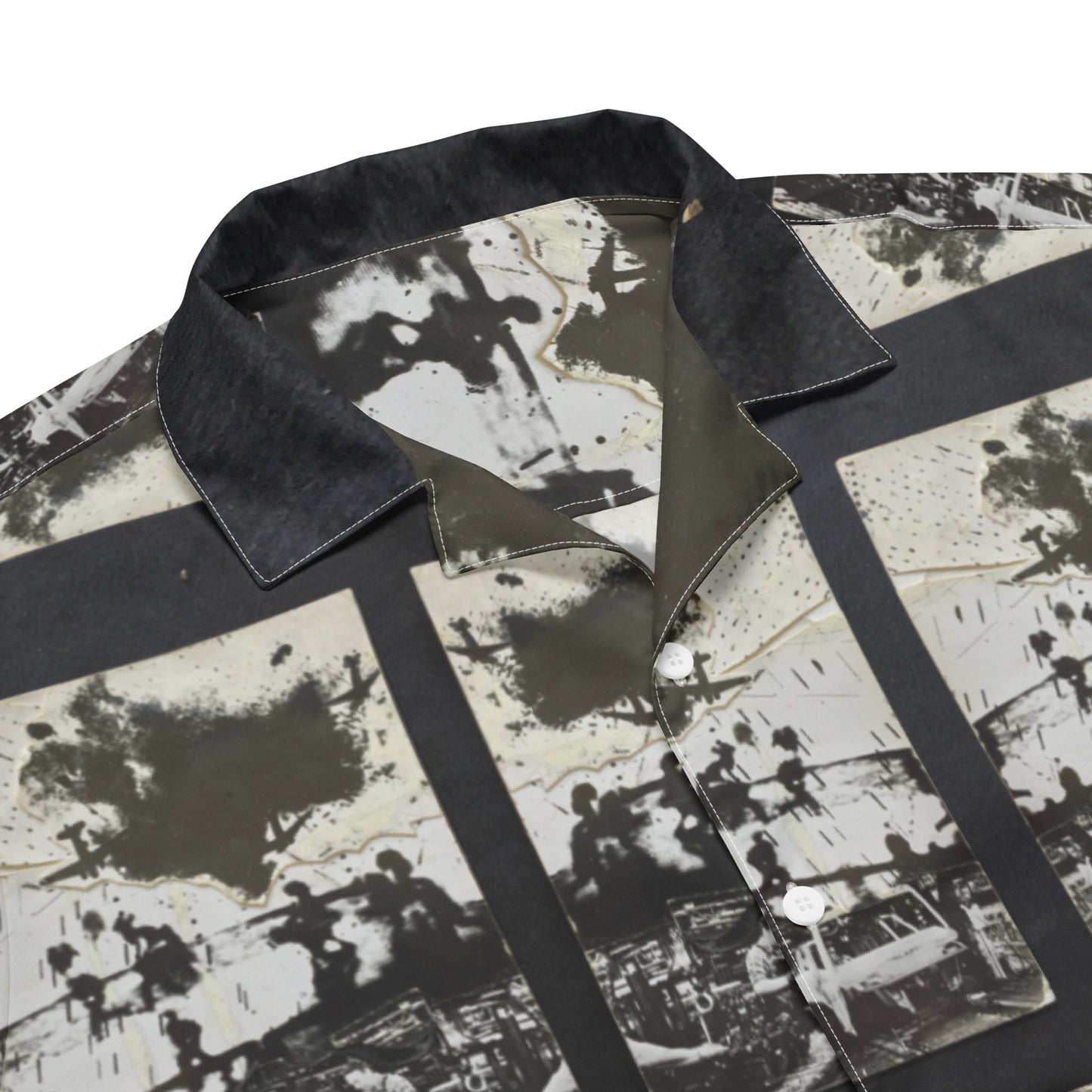 Destruction Lines - Unisex button shirt - Propaganda Department