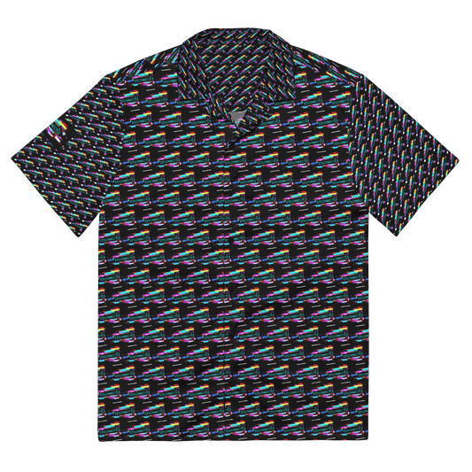 Disconnected - All - Over Print Unisex button shirt - Propaganda Department