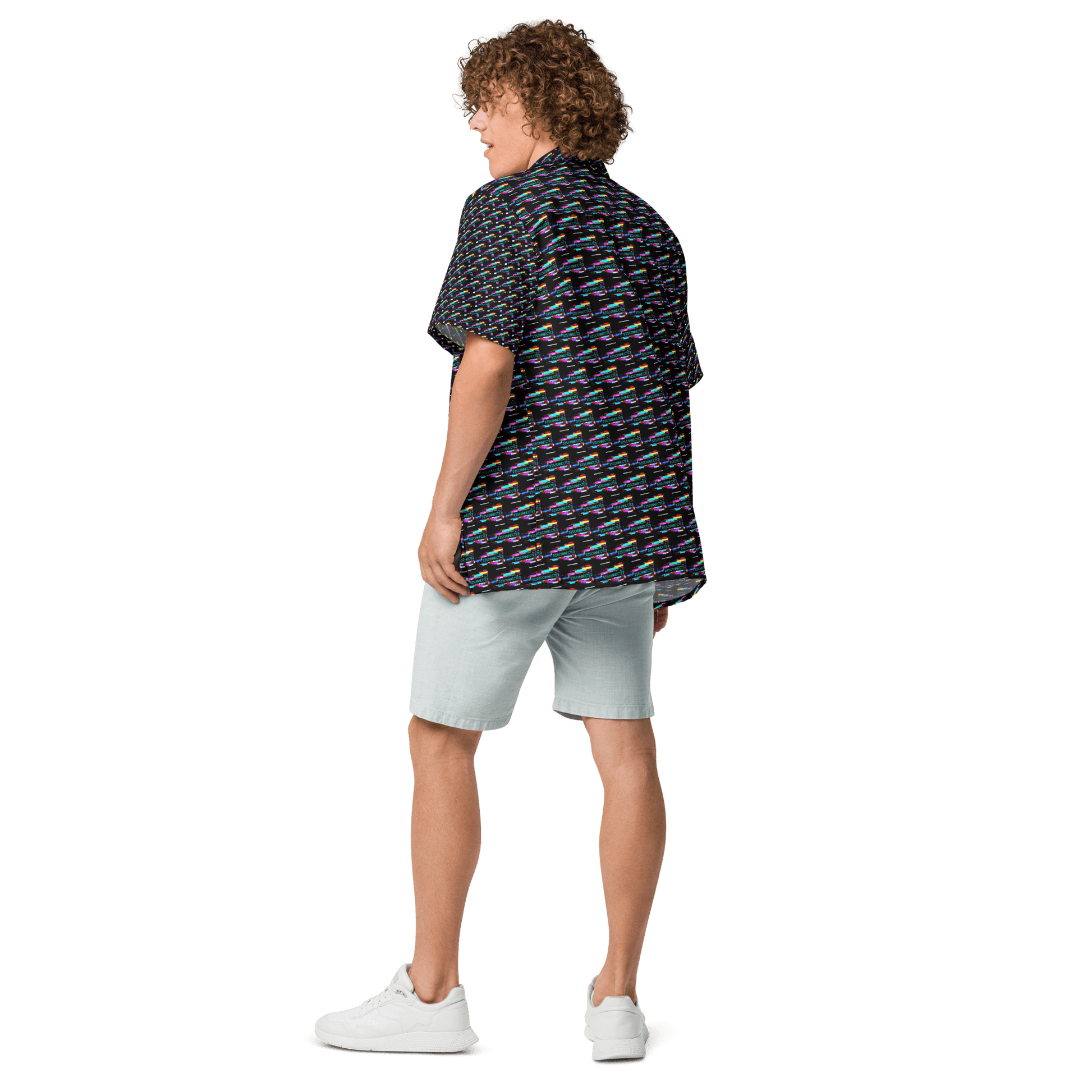 Disconnected - All - Over Print Unisex button shirt - Propaganda Department