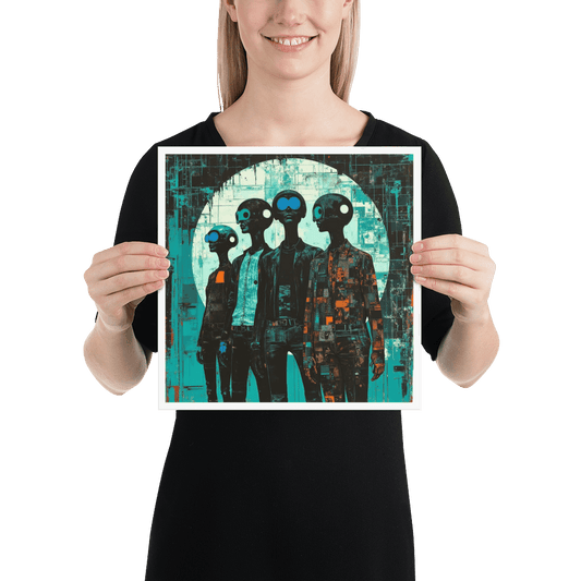 Electric Boys - Retro - future Print - Propaganda Department