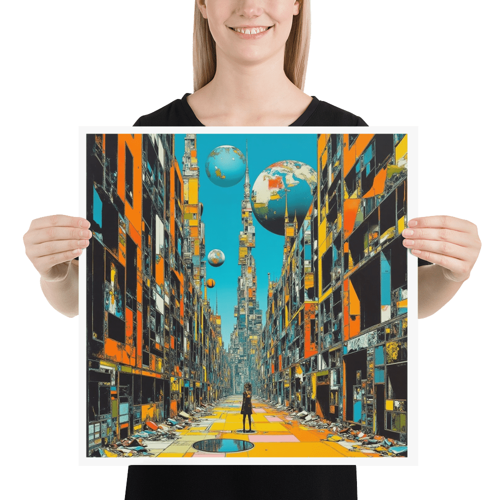 Electric City - Retro - future Print - Propaganda Department