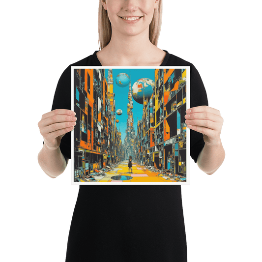 Electric City - Retro - future Print - Propaganda Department