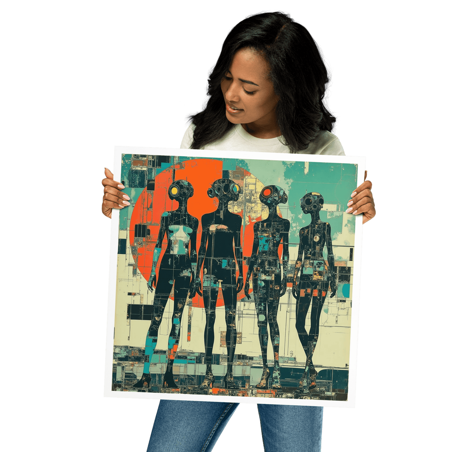 Electric Girls - Retro - future Print - Propaganda Department