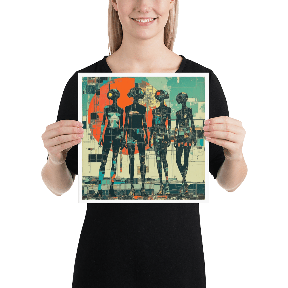 Electric Girls - Retro - future Print - Propaganda Department