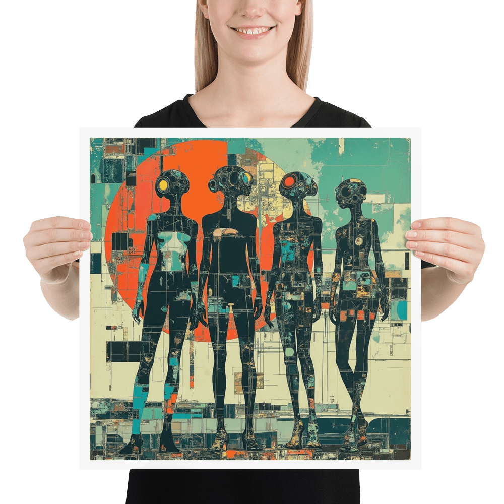 Electric Girls - Retro - future Print - Propaganda Department
