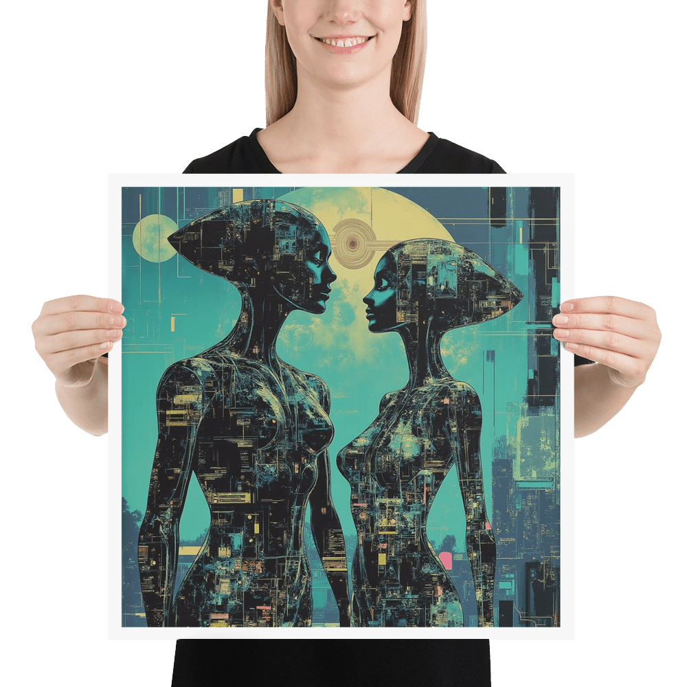 Electric Me and You - Retro - future Print - Propaganda Department