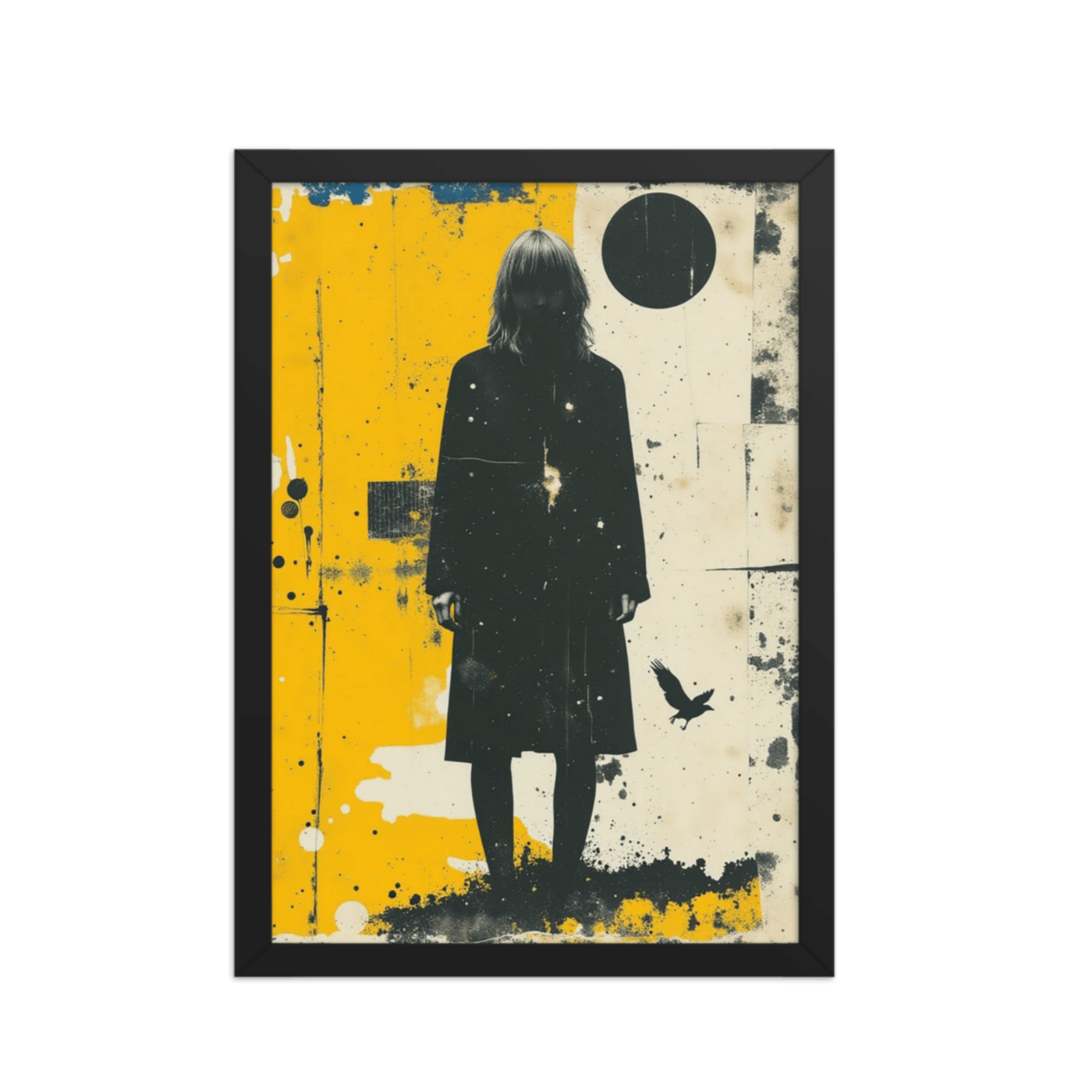 Freedom themed Partisan Faction framed print, political wall art, Pen vs Sword