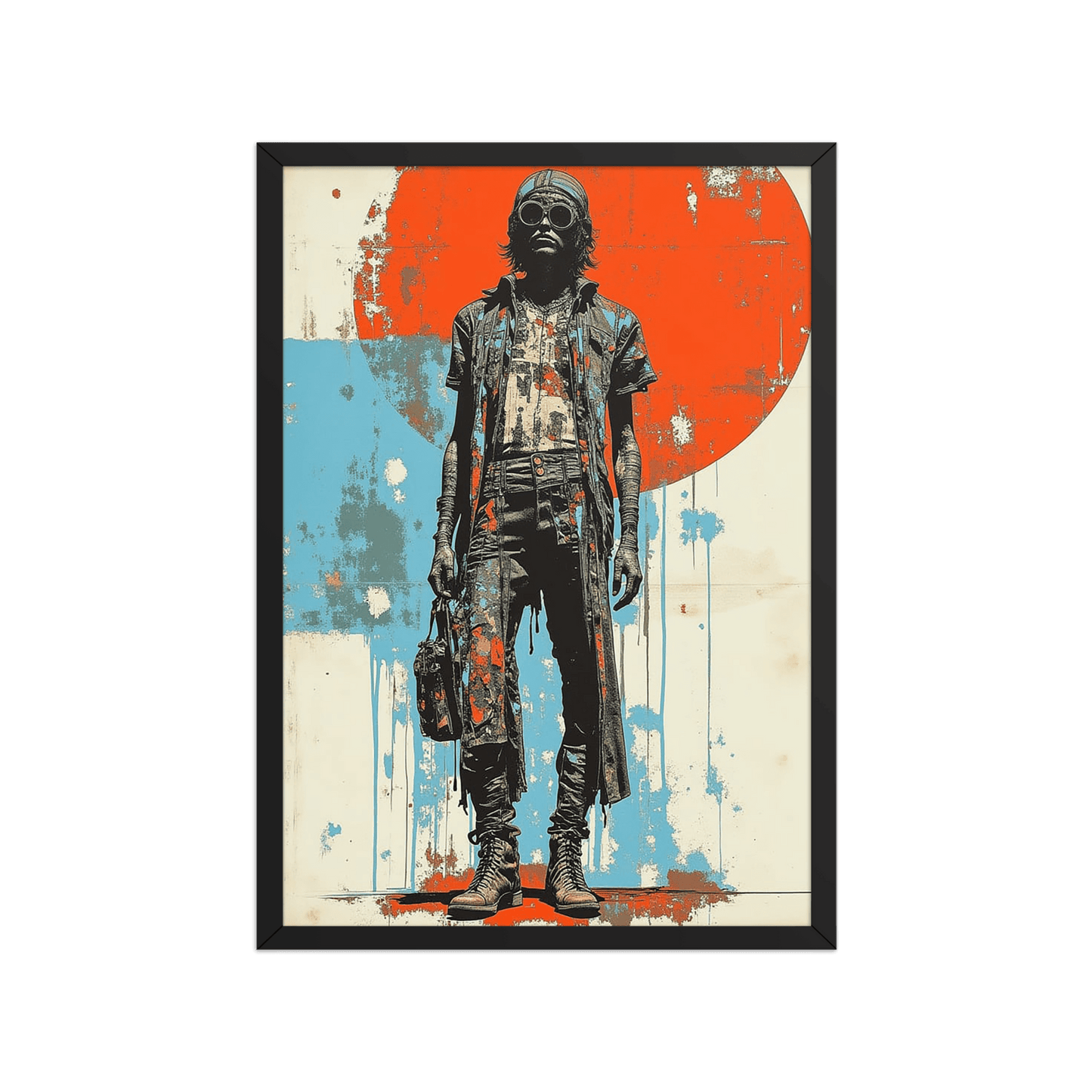 Freedom : Framed Partisan Framed Print - Propaganda Department