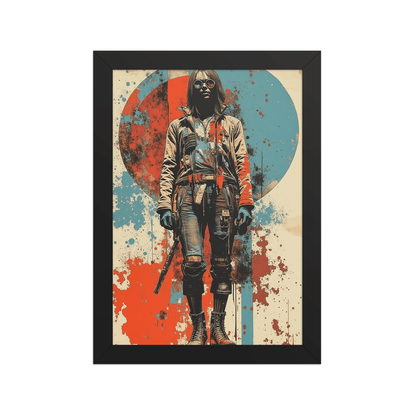 Freedom - Framed Partisan Framed Print - Propaganda Department