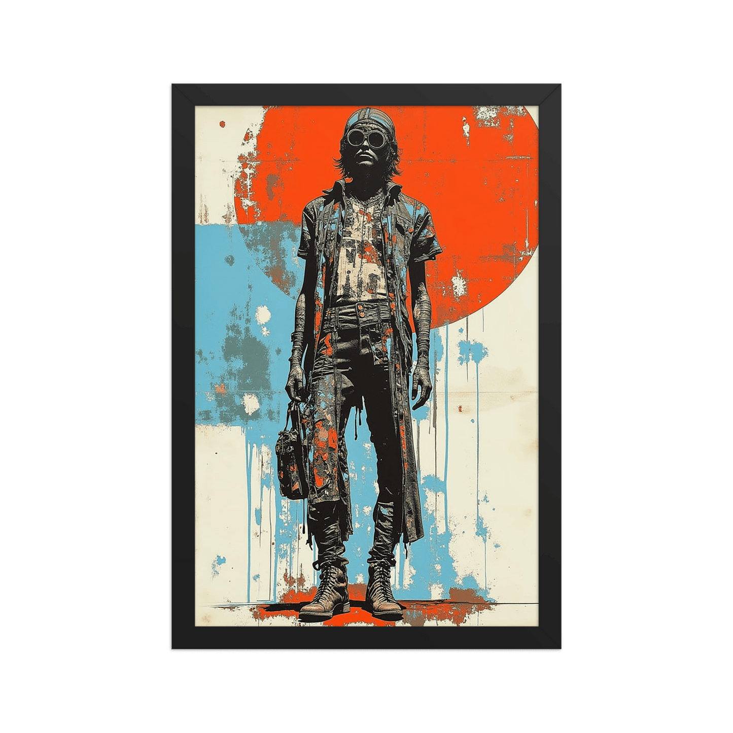 Freedom : Framed Partisan Framed Print - Propaganda Department
