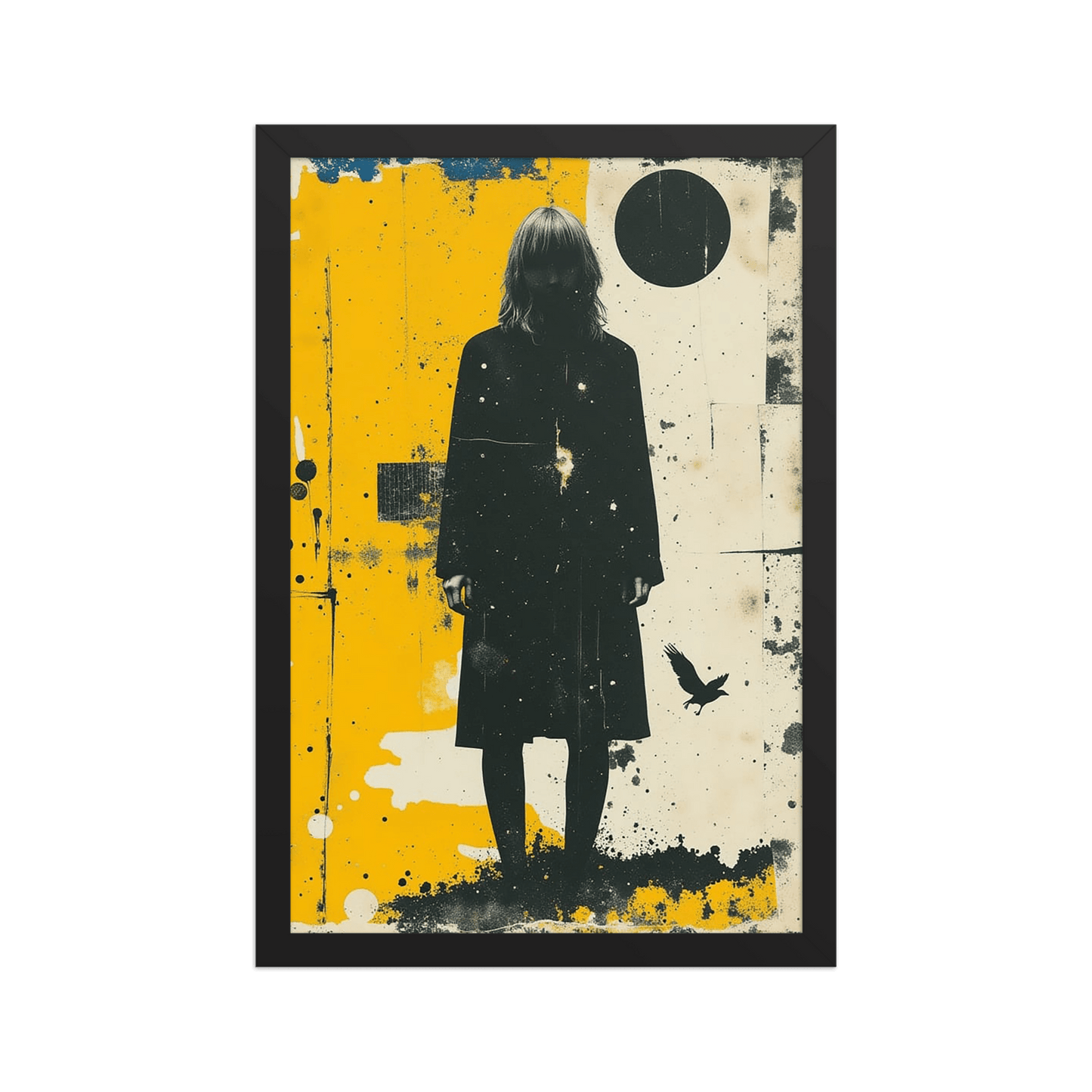 Freedom themed Partisan Faction framed print, political wall art, Pen vs Sword