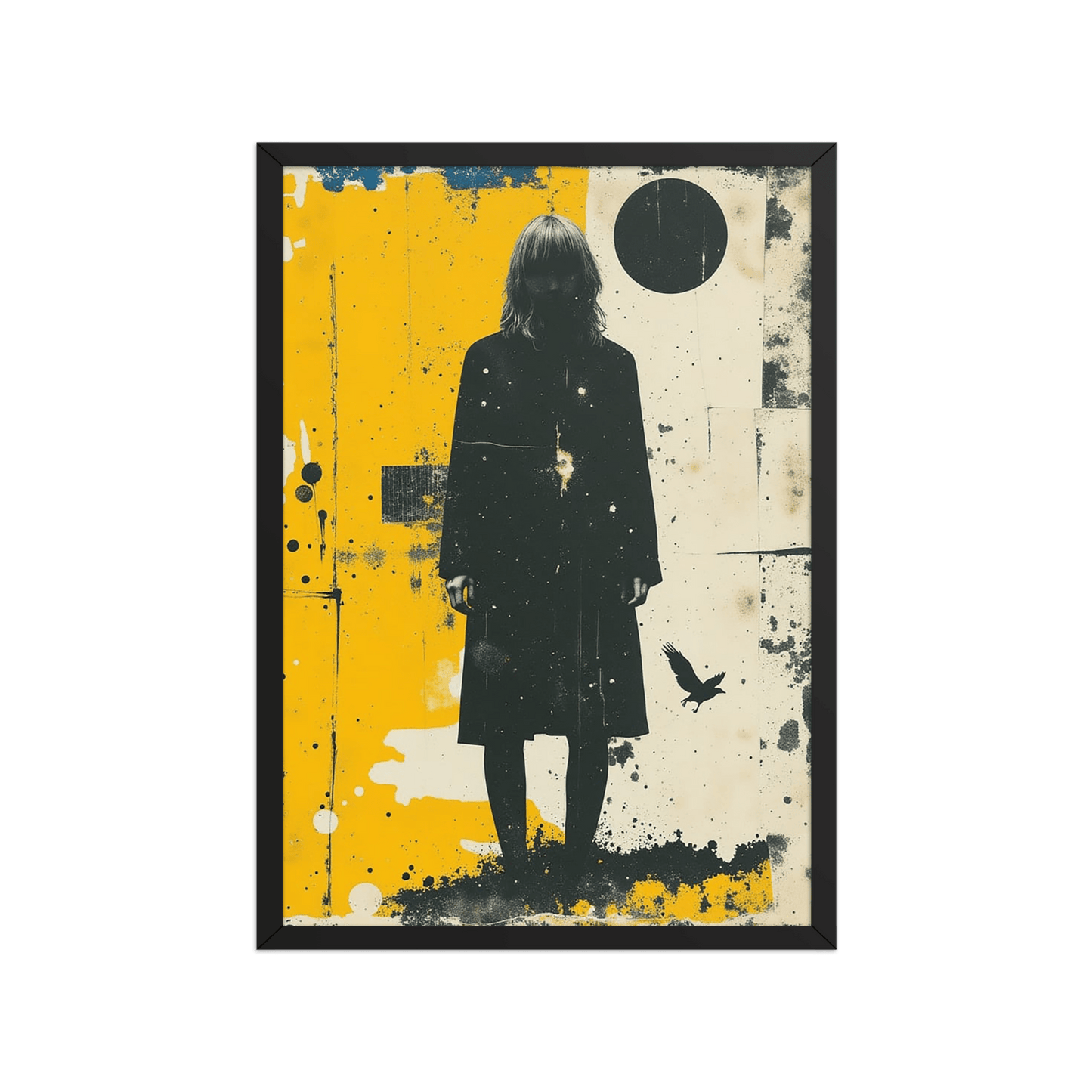 Freedom themed Partisan Faction framed print, political wall art, Pen vs Sword