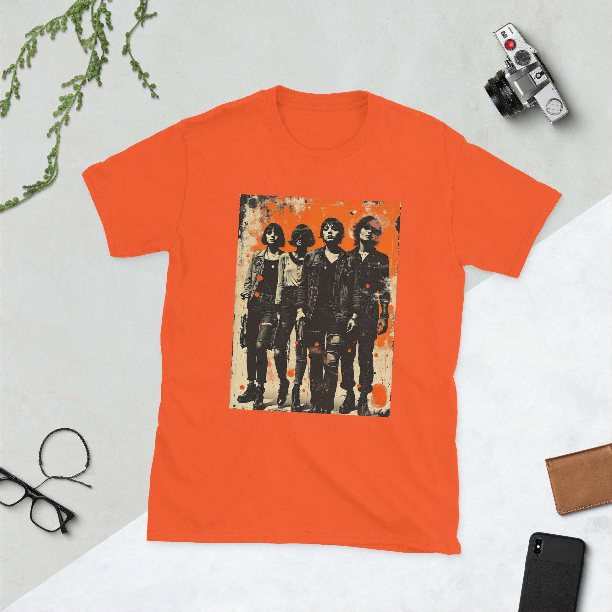 Guns Don't Kill People unisex t-shirt v3, satirical protest fashion, Pen vs Sword