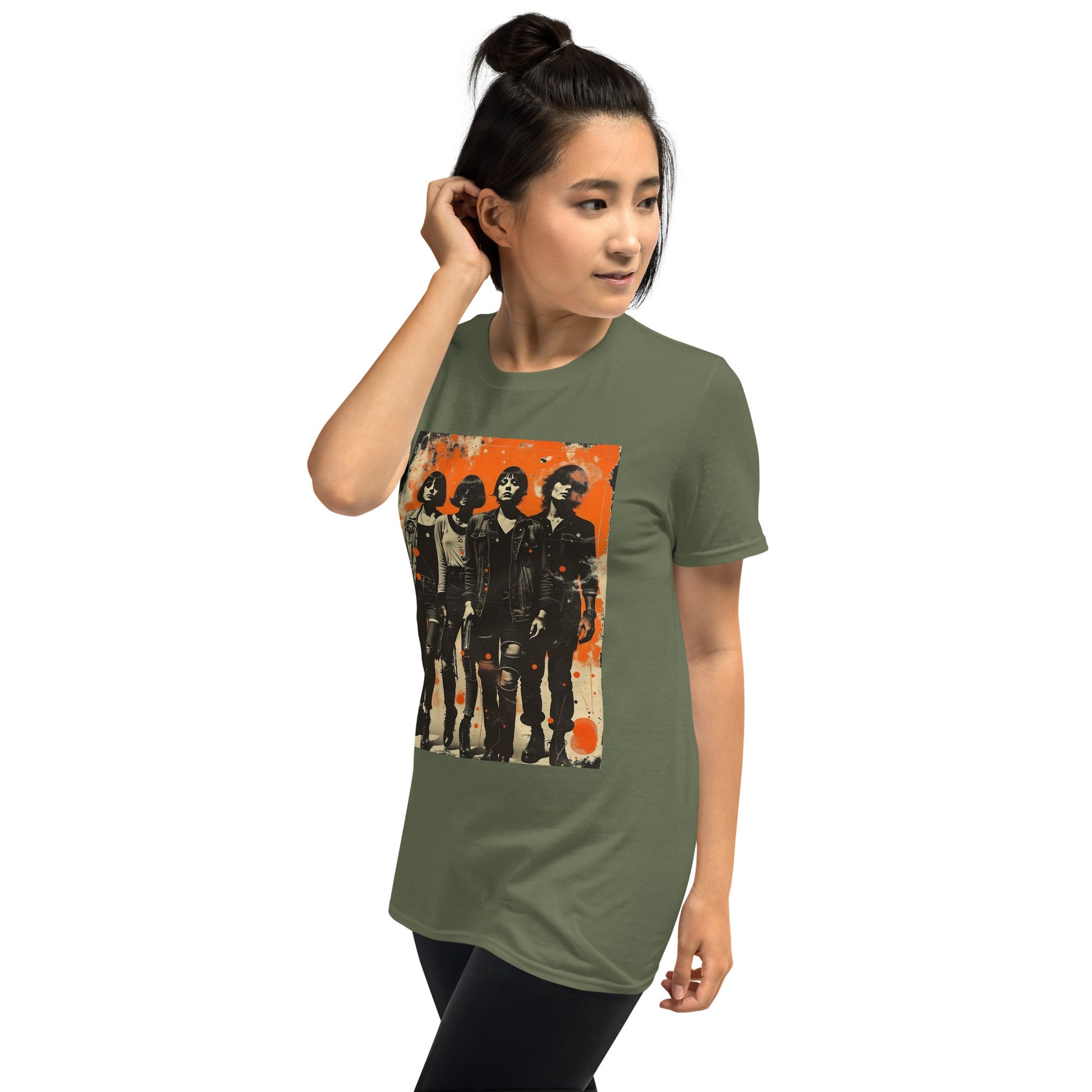 Guns Don't Kill People unisex t-shirt v3, satirical protest fashion, Pen vs Sword