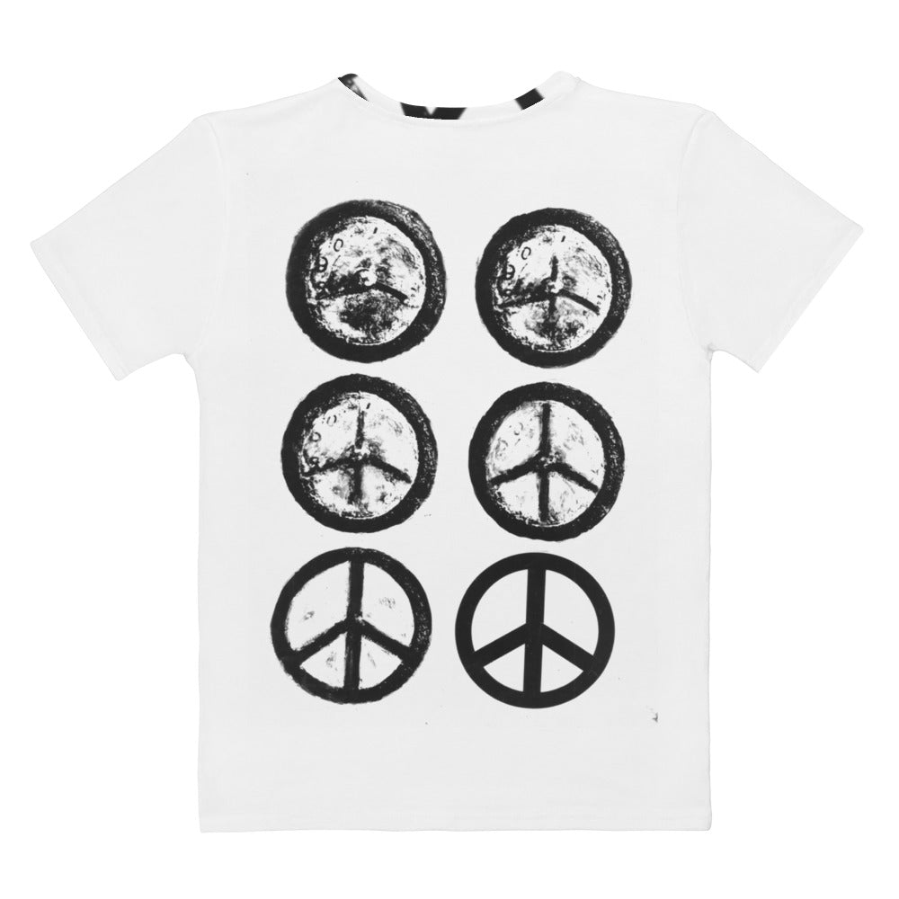 Hiroshima Clock - White All - Over Print Women's T-shirt - Propaganda Department